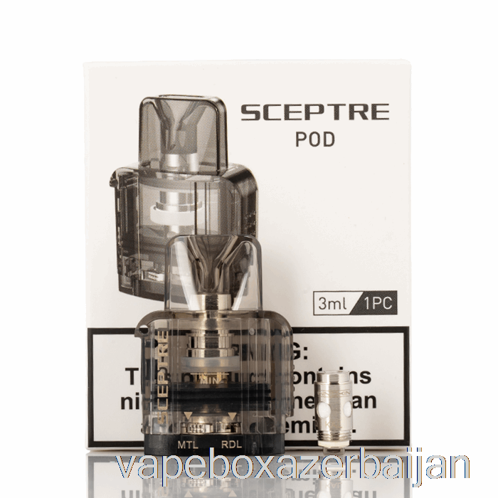 Vape Smoke Innokin SCEPTRE Replacement Pods 1.2ohm Single Pod & Coils